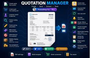 Quotation Manager Prestashop