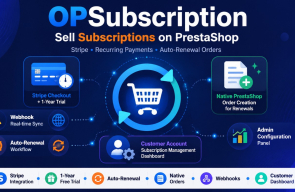 OPSubscription | Stripe Subscription Module for PrestaShop