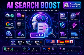 AI Search Boost - Optimize PrestaShop for AI Search Engines