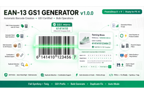 EAN-13 GS1 Generator for PrestaShop  - Automatic Barcodes | OpenPresta