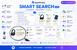 Smart Search for PrestaShop | Fuzzy Search & Autocomplete | OpenPresta