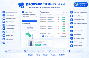 Dropship Clothes Import for PrestaShop | Bulk Import from Dropship-Clothes.com | OpenPresta