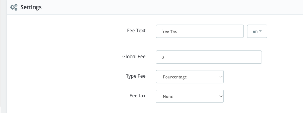 Add Extra fees in Prestashop payment fee