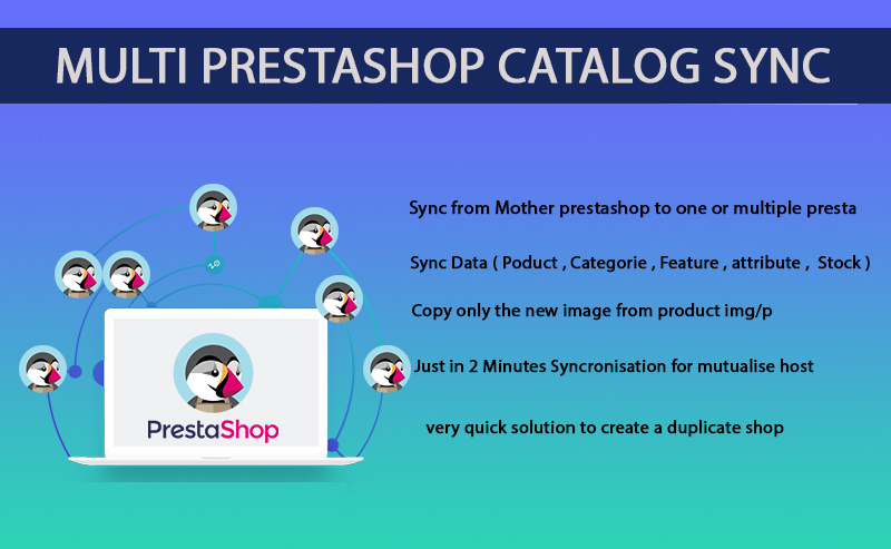 Script Multi Prestashop Catalog Synchronisation