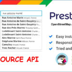 Module Prestashop OpenStreetMap Address Autocomplete prestashop openstreetmap