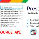 Module Prestashop OpenStreetMap Address Autocomplete prestashop auto complete address