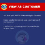 Module View as Customer Prestashop Modules Prestashop