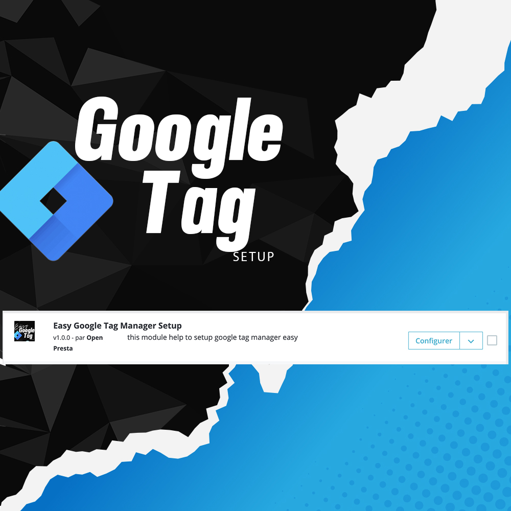 Google Tag Manager prestashop tag manager