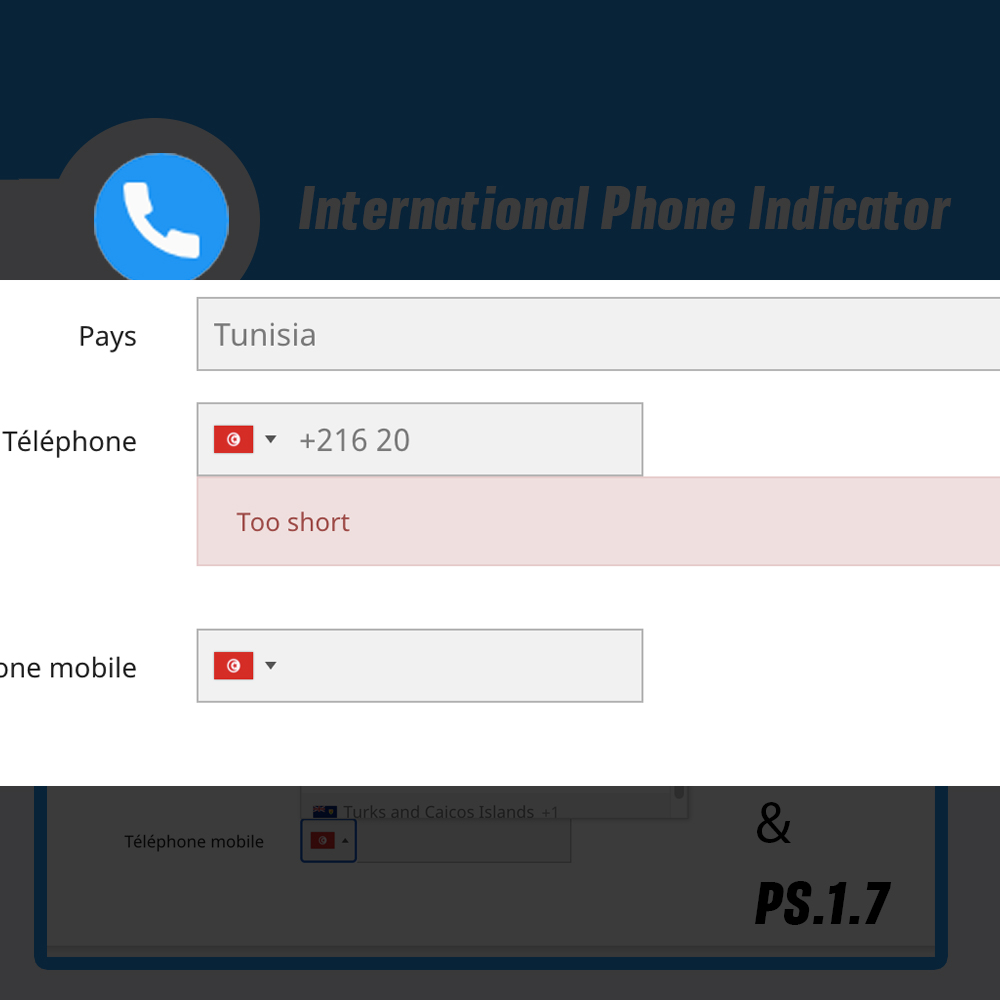 International Phone Indicator Prestashop 5 image4