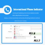 International Phone Indicator Prestashop International Phone Indicator Prestashop