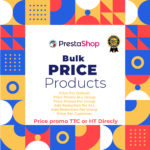 Bulk Price Updater Prestashop