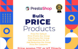 Bulk Price Updater Prestashop reduction en masse prestashop