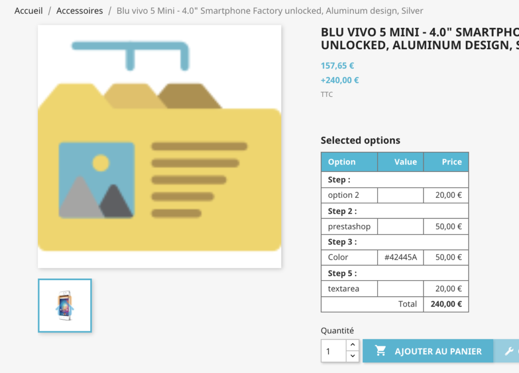 Product Builder Prestashop 3 module op productbuilder 4