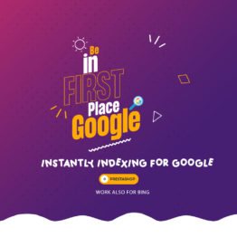 Instantly indexing for Google Prestashop