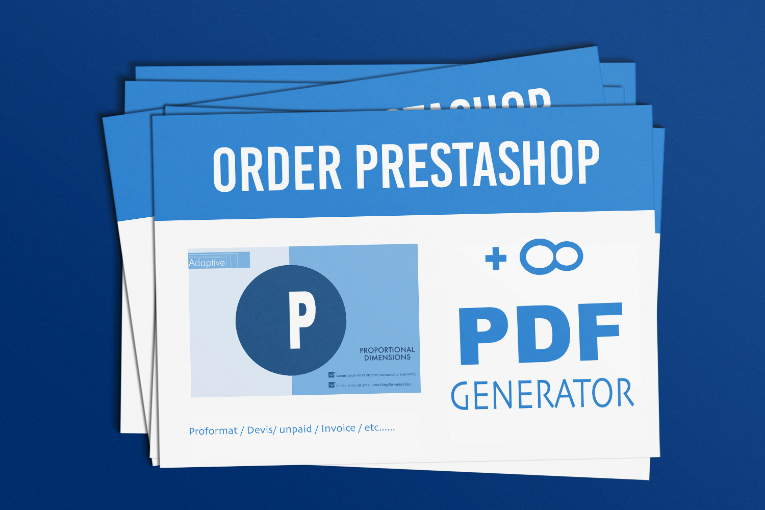 Prestashop PDF Generator Proforma Quote Impaid Module