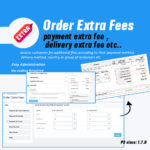 Prestashop Extra Fees additional charge deny order combinaison