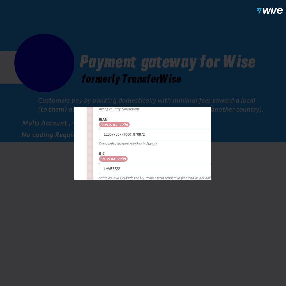Payment gateway for Wise Prestashop 5 payment gateway for wise formerly transferwise 3