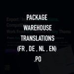 Translation theme Warehouse (FR, NL, DE) en .po translations warehouse theme allemand