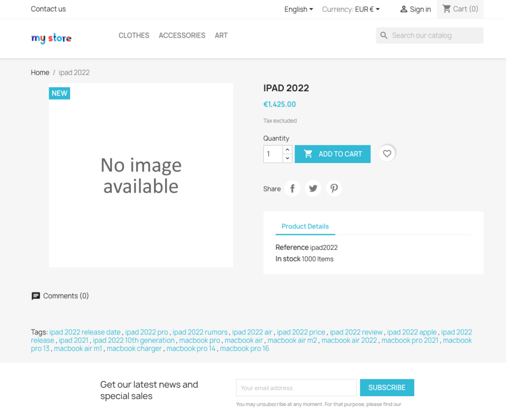 Prestashop Google Seo Keywords Generator 8 module prestashop seo generator google 3