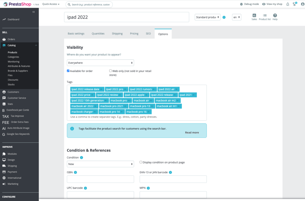 Prestashop Google Seo Keywords Generator 4 module prestashop seo generator google 4