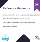 Auto Generate reference product and combinaison Prestashop auto generator reference