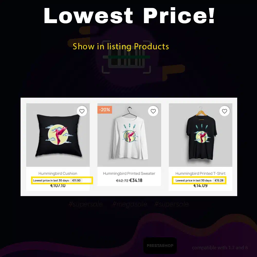 Lowest Price Prestashop Module 3 oplowestprice module prestashop 3
