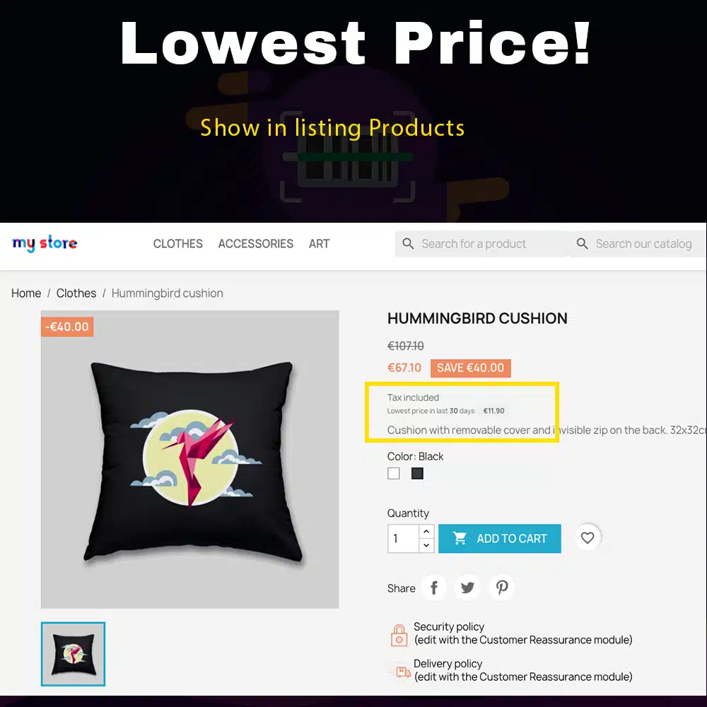 Lowest Price Prestashop Module 4 oplowestprice module prestashop 4